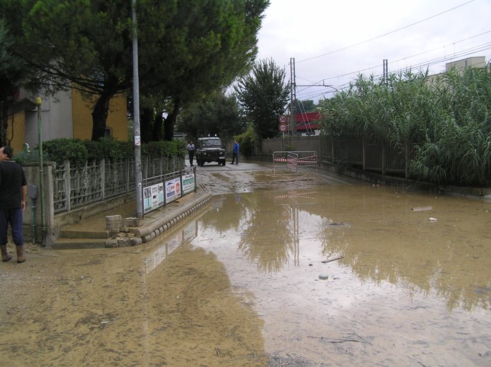 Alluvione Aspio Terme - Camerano - Ancona
